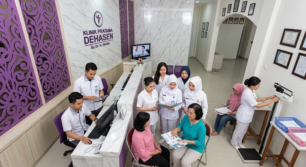 bagaimana teknologi digital diterapkan dalam manajemen klinik mahasiswa